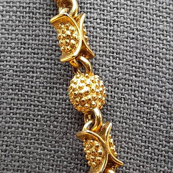 Vintage Premier Designs Gold Plated Necklace, Brutalist Design, 21 Inches - Picture 3 of 11